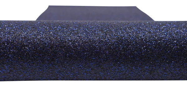 "Midnight Blue & Black" Fine Glitter sheet - CraftyTrain.com