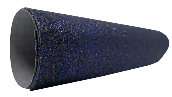 "Midnight Blue & Black" Fine Glitter sheet - CraftyTrain.com