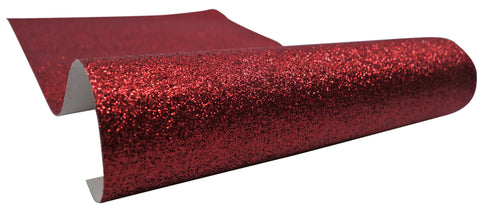"Red" Fine Glitter sheet - CraftyTrain.com