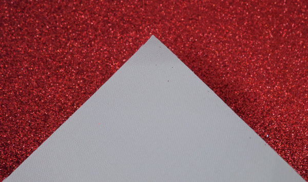 "Red" Fine Glitter sheet - CraftyTrain.com