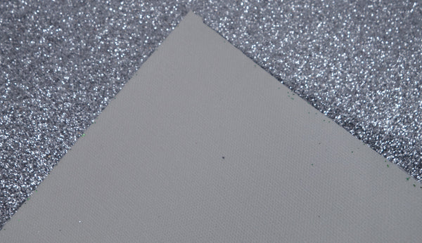 "Silver" Fine Glitter sheet - CraftyTrain.com