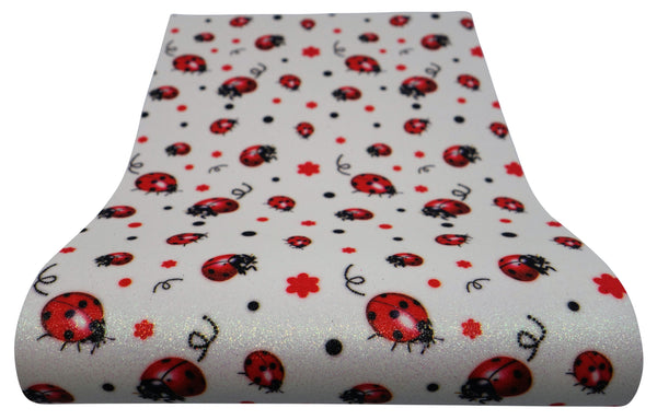 "Ladybug" Fine Glitter sheet