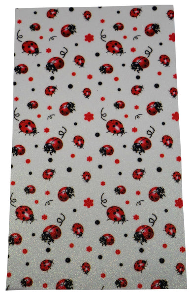 "Ladybug" Fine Glitter sheet