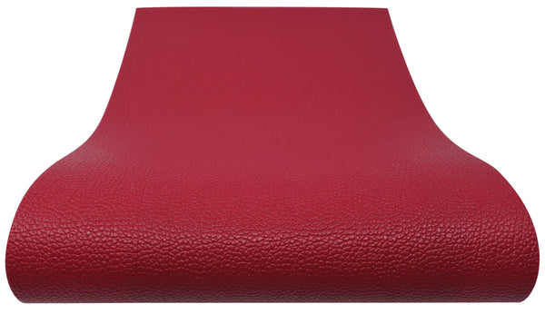 "Red" Pebble Textured Faux Leather sheet