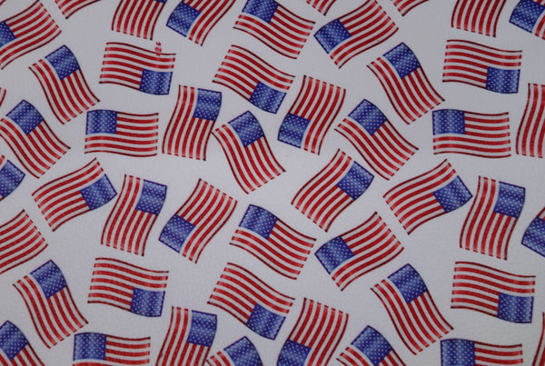 "Old Glory" Textured Faux Leather sheet