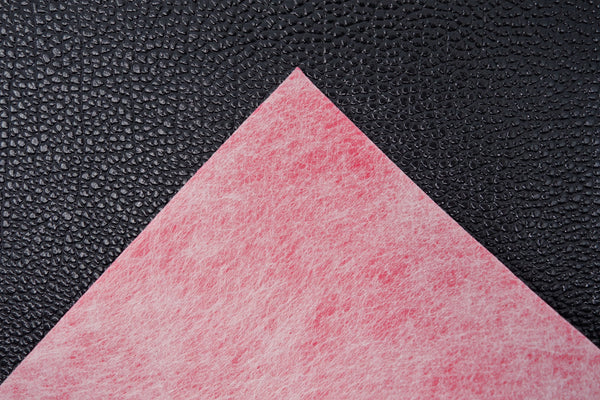 "Black" Pebble Textured Faux Leather sheet - CraftyTrain.com