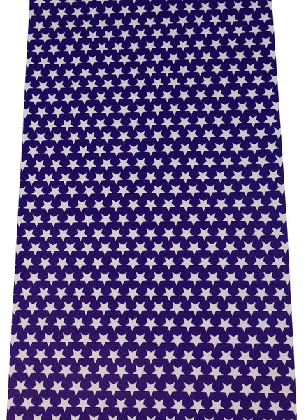 "Blue Stars" Textured Faux Leather sheet