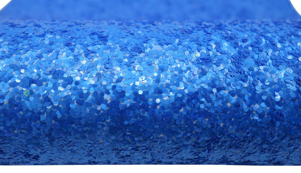 "Bright Blue" Mixed Glitter sheet