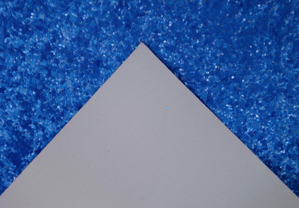 "Bright Blue" Mixed Glitter sheet