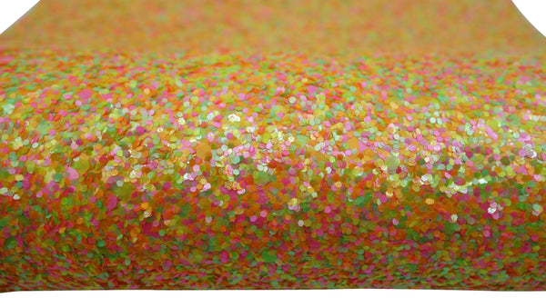 "Bright Confetti" Mixed Glitter sheet