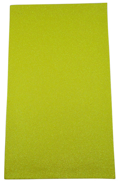 "Bright Yellow Shimmer" Fine Glitter sheet