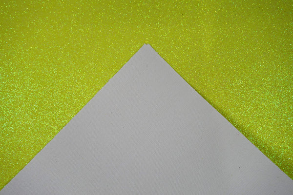 "Bright Yellow Shimmer" Fine Glitter sheet