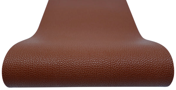 "Brown" Pebbled Faux Leather Sheet