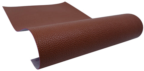 "Brown" Pebbled Faux Leather Sheet