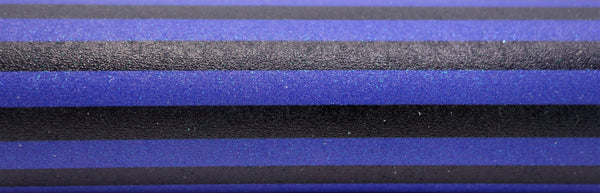 "Black & Blue Stripes" Fine Glitter Sheet