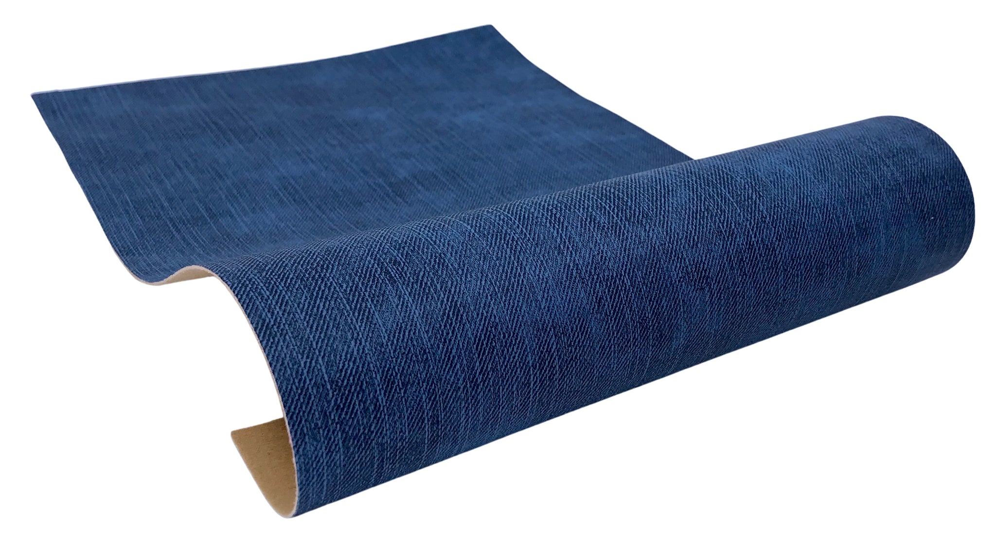 "Cowfolk Blue Denim" Classic Faux Leather Sheet