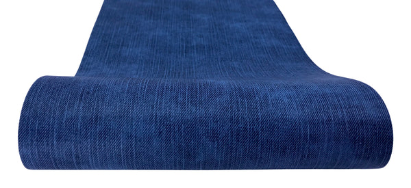 "Cowfolk Blue Denim" Classic Faux Leather Sheet