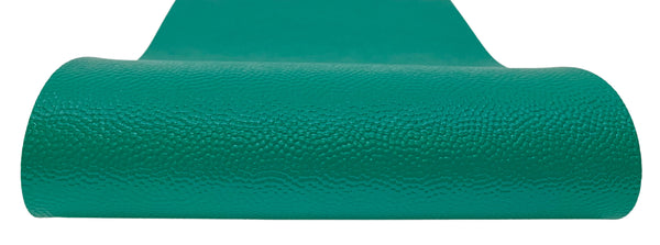 "Cerulean Green" Cobblestone Textured Faux Leather Sheet