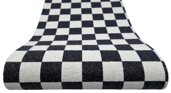 "Checkered Flag" Premium Glitter sheet