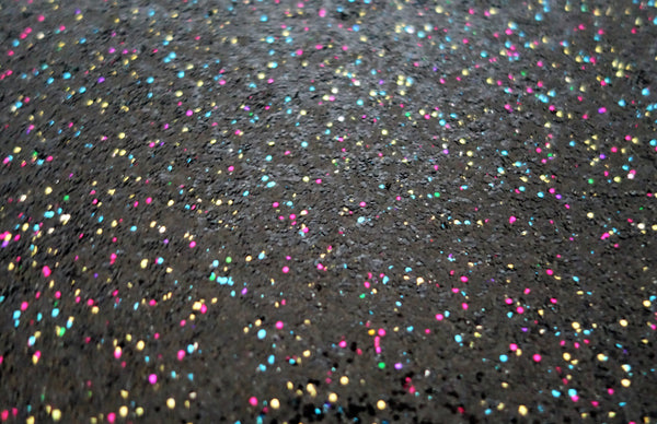 "Cosmic Black" Mixed Glitter sheet