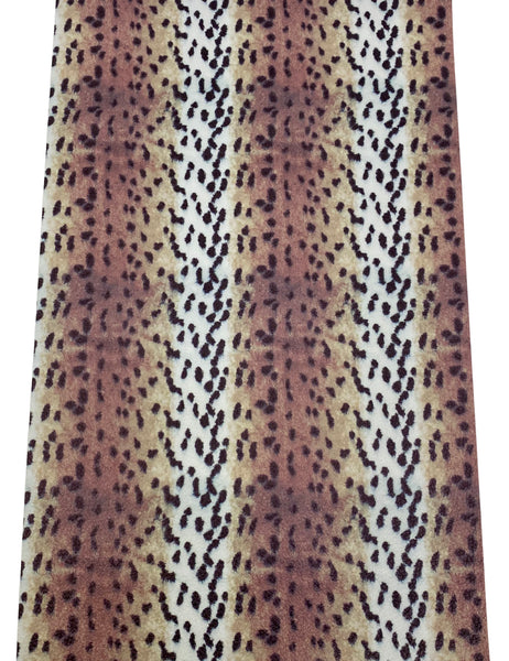 "Cheetah" Textured Faux Leather Sheet - *IMPERFECT*