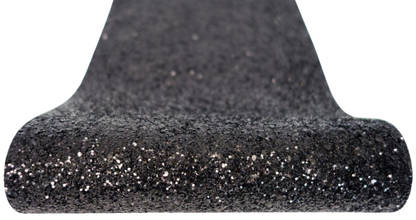 "Deep  Black" Premium Glitter sheet