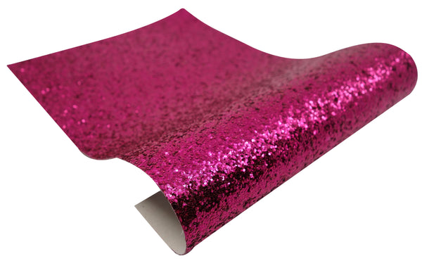 "Deep Pink" Mixed Glitter sheet