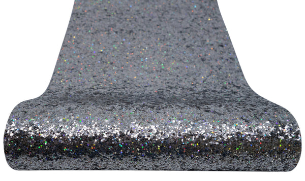 "Diamond Silver" Mixed Glitter sheet - CraftyTrain.com