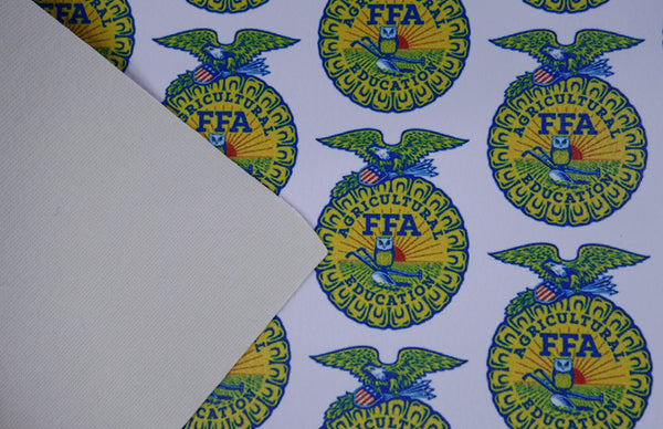 "Future Farmers of America" Textured Faux Leather Sheet