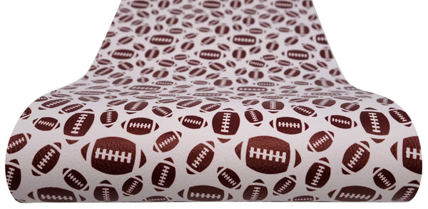 "Football" Textured Faux Leather sheet