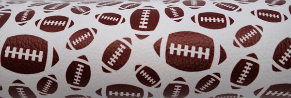 "Football" Textured Faux Leather sheet