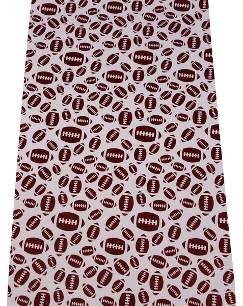 "Football" Textured Faux Leather sheet