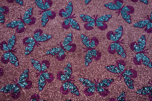 "Glitter Butterfly" Fine Glitter sheet