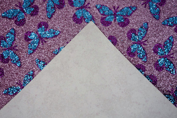 "Glitter Butterfly" Fine Glitter sheet