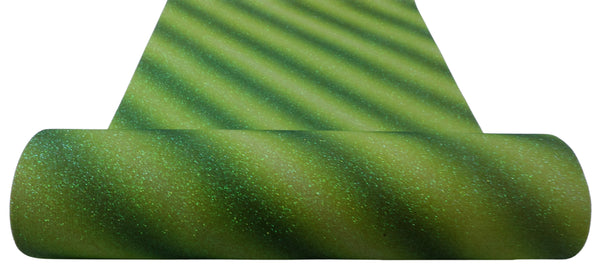 "Spring Green Ombré" Fine Glitter Sheet