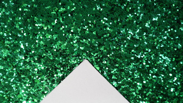 "Green" Mixed Glitter Sheet