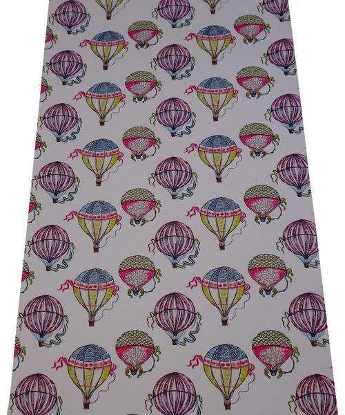 "Hot Air Balloons" Original Faux Leather sheet