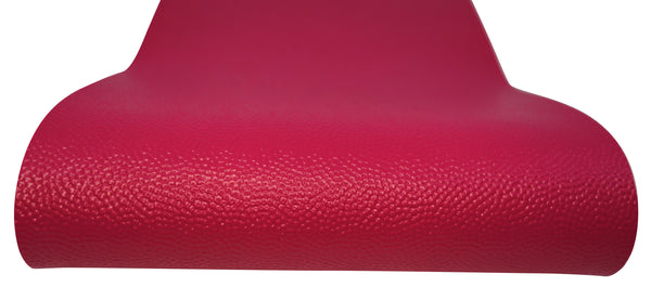 "Starfire Pink" Cobblestone Textured Faux Leather Sheet