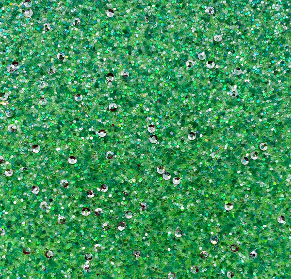 "Garden Green" Bead & Sequin Premium Glitter Sheet