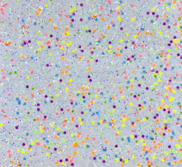 "Neon Confetti" Premium Glitter Sheet