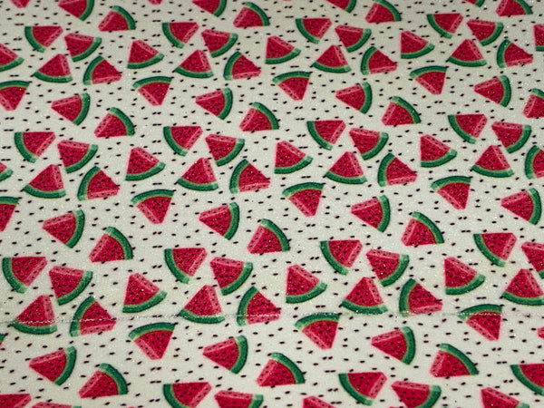 "Sliced Watermelon" Fine Glitter Sheet