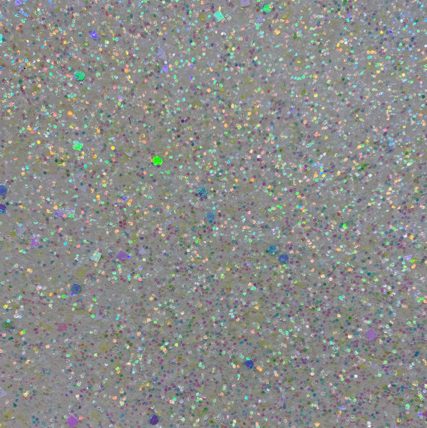 "Iridescent Shapes" Premium Glitter Sheet