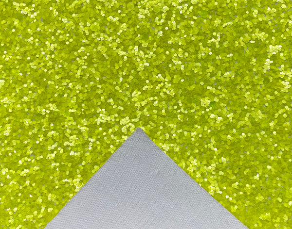 "Bright Yellow" Mixed Glitter Sheet