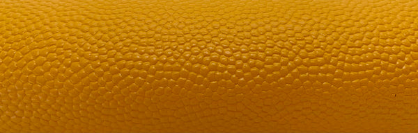 "Butterscotch Yellow" Cobblestone Textured Faux Leather Sheet