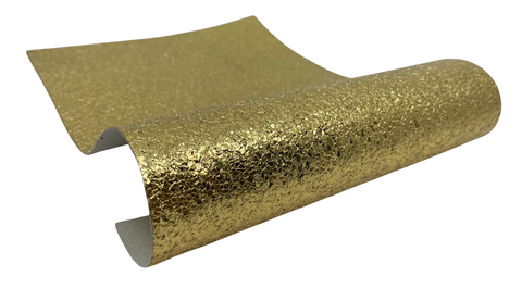 "Metallic Gold" Drywall Textured Faux Leather Sheet