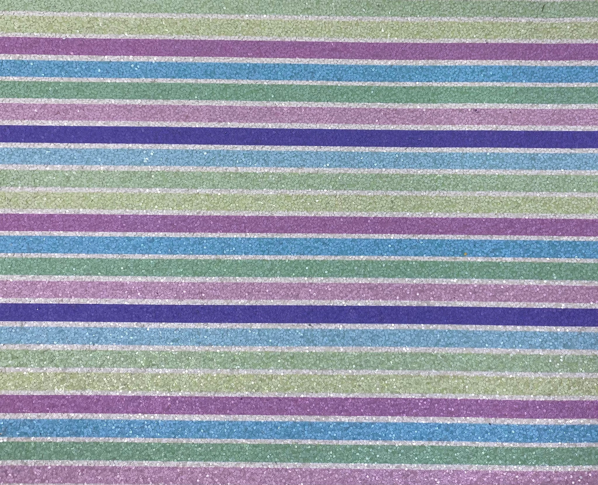 "Pastel Stripes 2.0" Premium Glitter Sheet