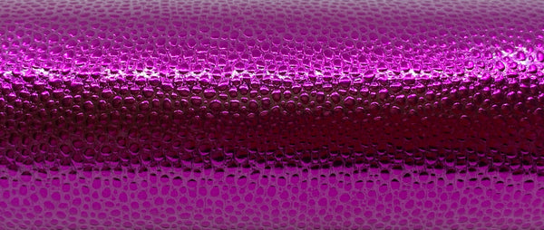 "Metallic Purple" Flat Top Cobblestone Textured Faux Leather Sheet