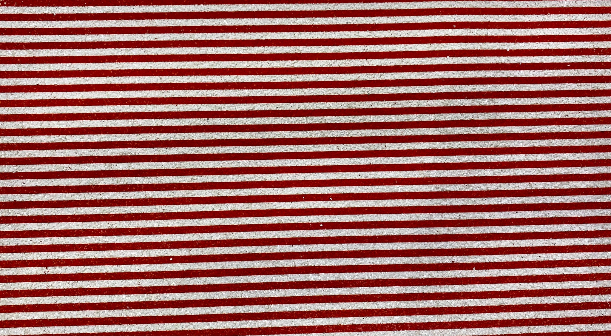 "Red & White Stripes" Premium Glitter Sheet