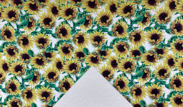 "Sunflower Garden 2.0" Textured Faux Leather Sheet