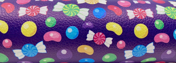 "Sugar Rush" Textured Faux Leather Sheet